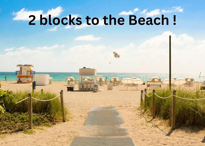 Best Location Sobe Top Floor 2 Min To Beach & Fun